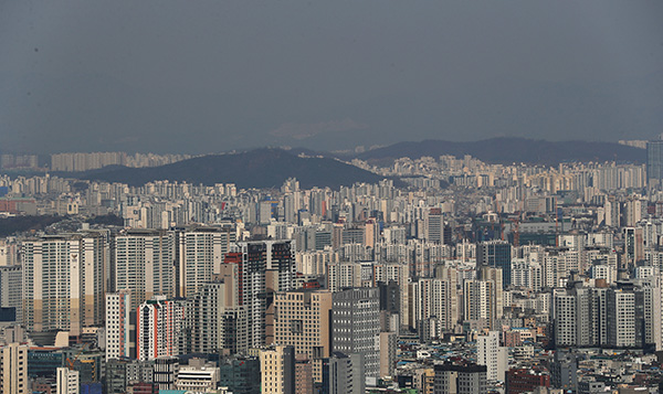 서울시내 아파트.
